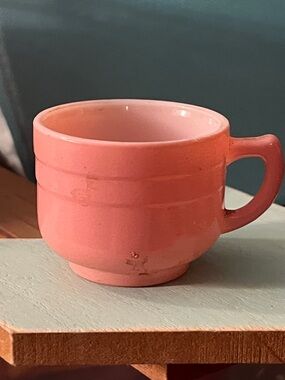 Vintage Hazel-Atlas Hostess children’s tea cup .. Cute lil teacup 4 ur shelf 675